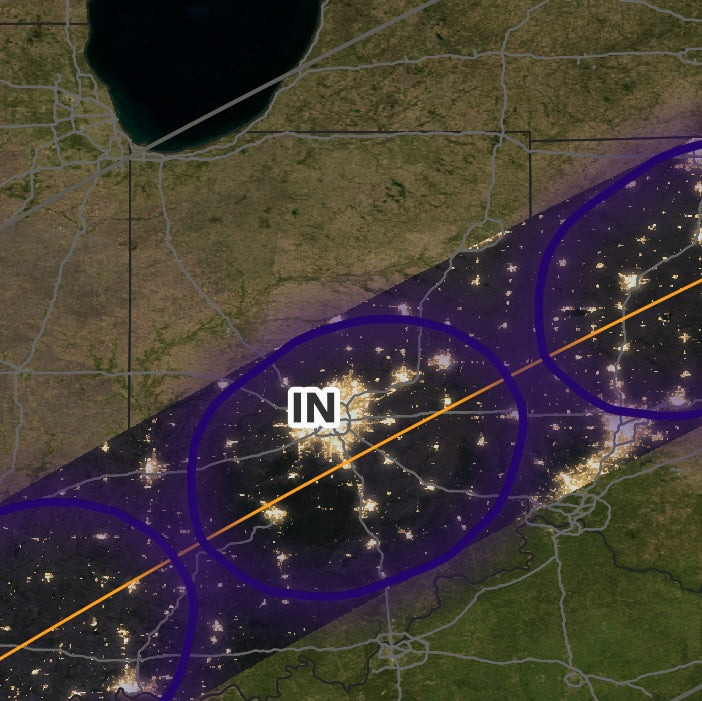 2024 Solar Eclipse poster